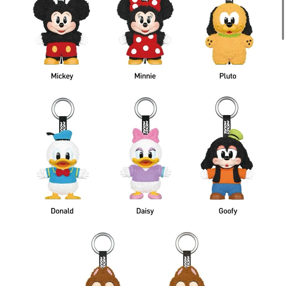 DAISY DUCK- Disney Mickey Family Keychain EACH - Picture 3 of 5